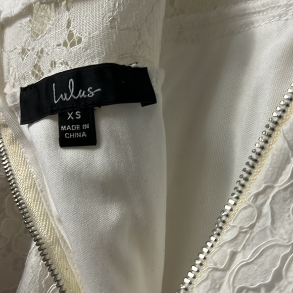 Lulu’s Lace High-Low Dress XS - Picture 4 of 4